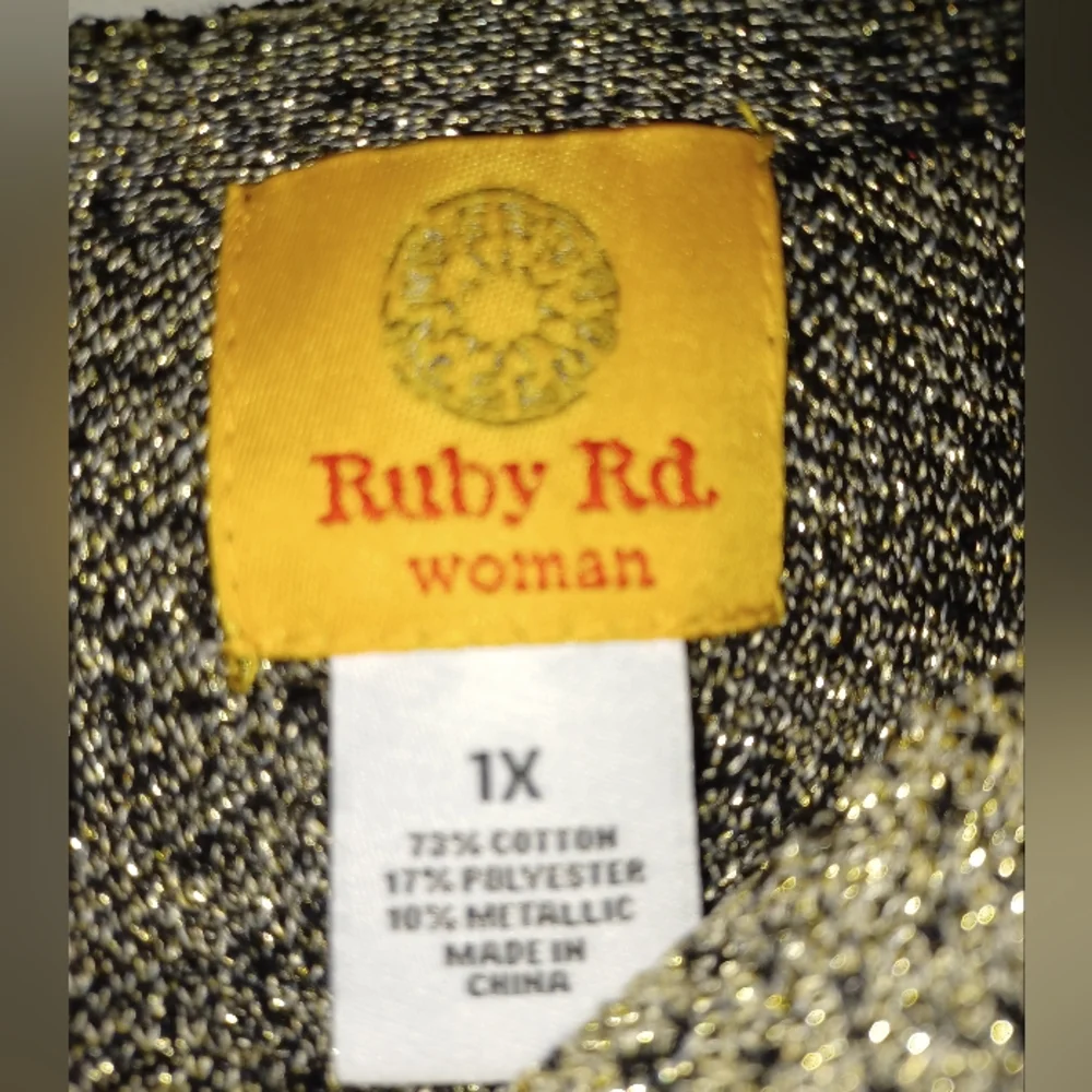 Ruby Rd. Women's Sweater. Size 1X - Picture 4 of 5